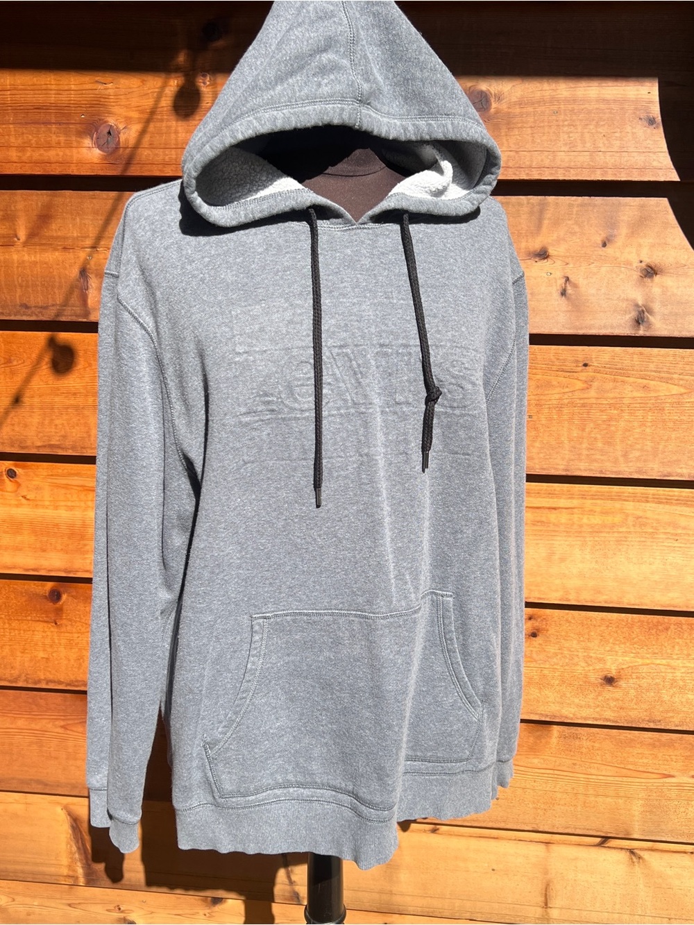 Levi’s Grey Hooded Pullover Sweatshirt - Unbranded